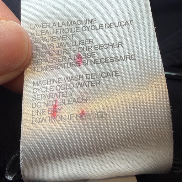 Tribal Women's Black Straight Leg Pull On Pants Classic Work Size 10P - Picture 11 of 11